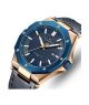 Naviforce Fashion Casual Simple Quartz Leather Men's Watch (NF-9200-7) - On Installments - IS-0140