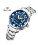 Naviforce Velocity Vista Watch For Men Silver (NF-8044-5) - On Installments - IS-0140