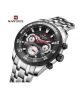 Naviforce Apex Watch For Men Silver (Nf-9222-4) - On Installments - IS-0140