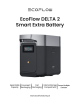 EcoFlow DELTA 2 Smart Extra Battery ( Capacity: 1024Wh, LFP Battery, 3000 Cycles )
