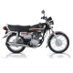 Honda CG 125 Self - Black |Free Helmet