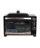 Gaba National Electric Oven With Hot Plate 38Ltr Black (GNO-1538) - On Installments - IS-0088