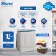 Haier HWM-100BS Twin Tub Spinner Washing Machine With Official Warranty On 12 Months Installment At 0% markup