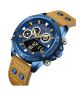 Naviforce Dual Time Exclusive Edition Watch For Men Brown (Nf-9224-2) - On Installments - IS-0140