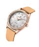 Naviforce Mother Of Dial Watch For Women Mustard (NF-5038-4) - On Installments - IS-0140