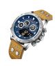 Naviforce Steel Dual Time Exclusive Watch For Men Brown (nf-9224-4) - On Installments - IS-0140