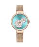 NaviForce Flower Textured Women’s Watch Golden (NF-5013-3) - On Installments - IS-0140