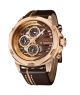 NaviForce Chronograph Working Men’s Watch Brown (NF-9110-4) - On Installments - IS-0140