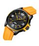 Naviforce Day & Date Edition Watch For Men - Orange (NF-9215t-6) - On Installments - IS-0140