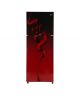 PEL Freezer-on-Top Curved Glass Door Refrigerator 12 Cu Ft - Maroon Blaze (PRCGD 6450) - On Installments - IS-0098