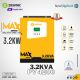 ZIEWNIC MAX - PV4200 (3.2 KVA) SOLAR HYBRID INVERTER Running With Battery & Without Battery 100% Pure Sine Wave Solar Inverter By Ziewnic Solar Energy Official store
