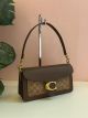  Coach Tabby Shoulder Bag 26 in Signature canvas and refined leather