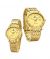 Naviforce Exclusive Date Edition Watch For Couples Gold (NF-9228-C-7) - On Installments - IS-0212
