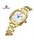 Naviforce Femme Square Watch For Men Gold (Nf-5042-2) - On Installments - IS-0212