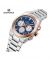 Naviforce Bond Chrono Watch For Women Two Tone (NF-8048l-3) - On Installments - IS-0212