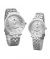 Naviforce Affinity Pair Watch For Couples Silver (NF-9238c-5) - On Installments - IS-0212