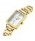 Naviforce Square Edition Watch For Women Two Tone (NF-5039-9) - On Installments - IS-0212