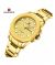 Naviforce Luminox Watch For Men Golden (NF-9244-3) - On Installments - IS-0212