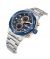 Naviforce Chronomax Watch For Men Silver (NF-8072-5) - On Installments - IS-0212