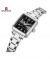 Naviforce Square Class Edition Watch For Couple Silver (NF-9252c-6) - On Installments - IS-0212