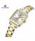 Naviforce Square Class Edition Watch For Women Two Tone (NF-9252l-2) - On Installments - IS-0212
