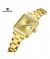 Naviforce Square Class Edition Watch For Womwen Golden (NF-9252l-1) - On Installments - IS-0212