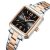 Naviforce Square Class Edition Watch For Women Two Tone (NF-9252g-4) - On Installments - IS-0212