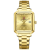Naviforce Square Class Edition Watch For Women Golden (NF-9252g-1) - On Installments - IS-0212