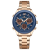 Naviforce Elegant Heart Watch For Women Rose Gold (NF-5045-2) - On Installments - IS-0212