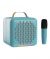 Faster Rock Box 5W Portable Speaker-Blue - On Installments - IS-0214