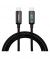 Faster Vi-60W Type C  to Type C Charging Cable Black - On Installments - IS-0214