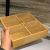 HomeCart Bamboo Dryfruit Tray Square 4 Partition