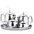 Korkmaz Pera Tea and Coffee Set ? 9pcs (A5678)