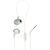 JBL Endurance Run 2 Wired Sport Earphones White