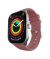 Ronin Smart Watch With Silver Dial (R-06)-Maroon - On Installments - IS-0233