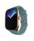 Ronin Smart Watch With Golden Dial (R-06)-Teal - On Installments - IS-0233