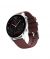 Ronin Smart Watch (R-08)-Silver and Maroon - On Installments - IS-0233