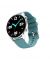 Ronin Smart Watch (R-08)-Silver and Teal - On Installments - IS-0233