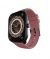 Ronin Smart Watch With Black Dial (R-06)-Maroon - On Installments - IS-0233