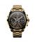 Ronin Luxe Smart Watch Stainless Steel (R-014)-Golden - On Installments - IS-0233