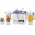 Westpoint WF-2409 4 in 1 Juicer Blender Extra power Motor 750W Cleat Glass 1000ml container, Rubber feet for skid resistance