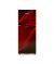 Orient Marvel 380 Glass Door Freezer-on-Top Refrigerator 14 Cu Ft Red - On Installments - IS-0238