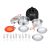 KingCamp KA2008 Adventure Stainless Steel Camping Cookware Mess Kit 25Pcs