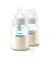 Philips Avent Anti Colic Baby Feeding Bottle With AirFree Vent Pack Of 2 (SCF813/24) - On Installments - IS-0201