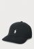 POLO RALPH LAUREN DOUBLE KNIT JACQUARD BALL CAP - BLACK 