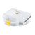 MOULINEX SANDW & WAFFLE MAKER Ultracompact - 700W - triangular plates - White SM154042 On Installment ST