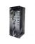 PEL Curved Glass Door Freezer-on-Top Refrigerator 15 Cu Ft Black (PRCGD-21950) - On Installments - IS-0081