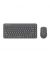 A4tech Fstyler Quiet Key Compact Combo Desktop (FG3200 Air)-Grey - On Installments - IS-0095