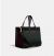  Coach Field Tote 30 in colorblock polished pebble leather with a Coach badge