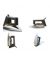 Philips Classic Dry Iron Black (HD1172) - On Installments - IS-0077